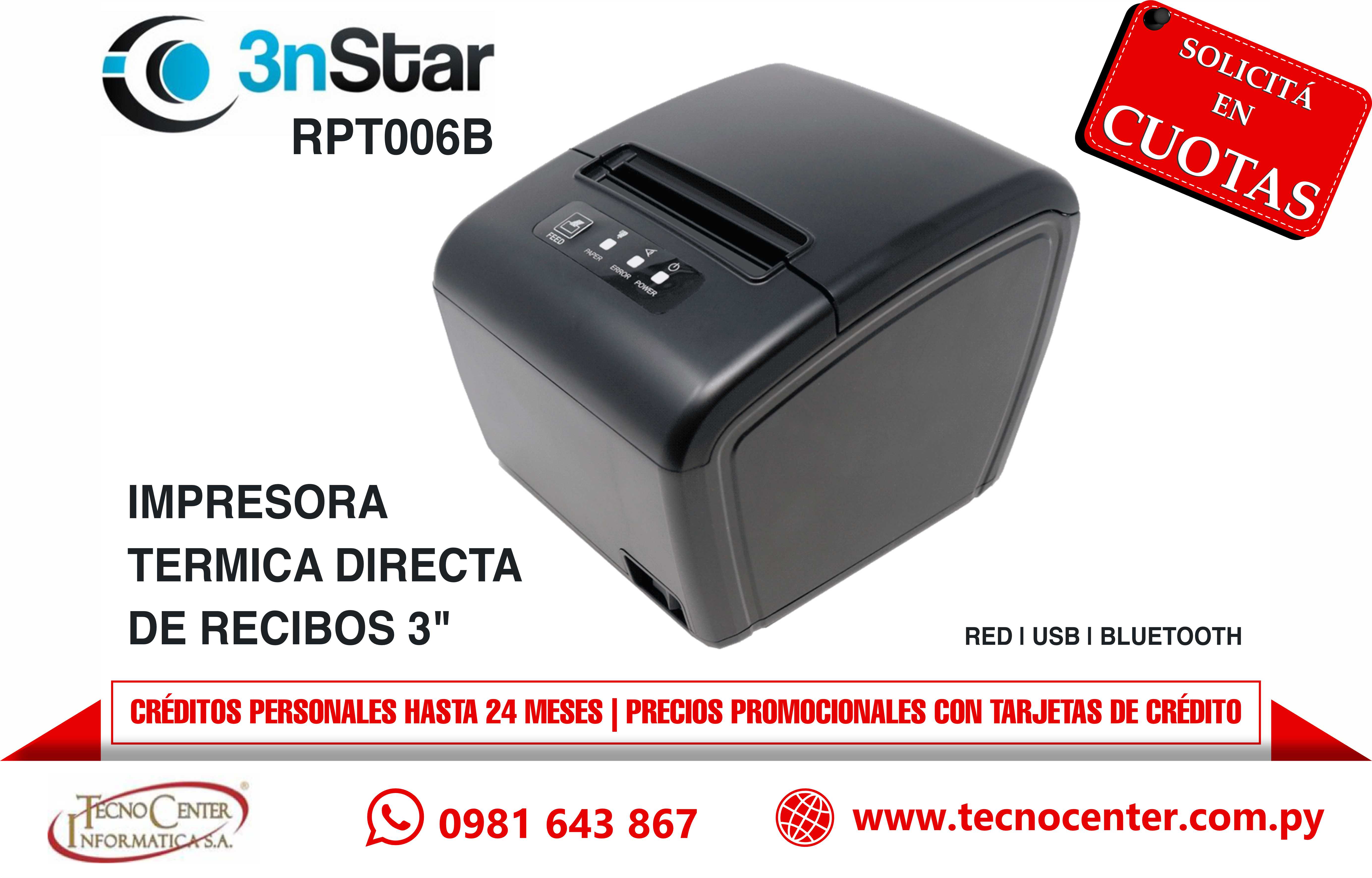 Impresora Termica Directa 3nStar RPT006B